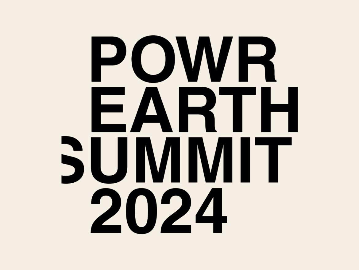 logo powr earth summit 2024